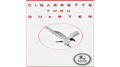 Cigarette Thru Quarter (One Sided) by Eagle Coins