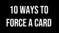 Magic Encarta Presents - 10 Ways To Force A Card by Vivek Singhi video DOWNLOAD