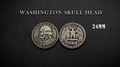 WASHINGTON SKULL HEAD COIN by Men Zi  Magic