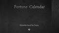 Fortune Calendar (Walnut) by TCC and Terry Chou