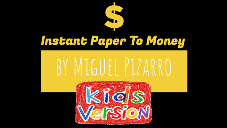 Instant Paper to Money Kid Version (British Pound) by Miguel Pizarro and Crazy Jokers