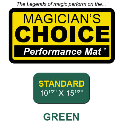 Standard Close-Up Mat (GREEN - 10.5x15.5) by Ronjo  - Trick